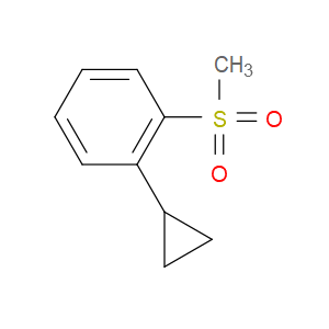 1-cyclopropyl-2-(methylsulfonyl)benzene