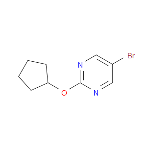 5-Bromo-2-(cyclopentyloxy)pyrimidine